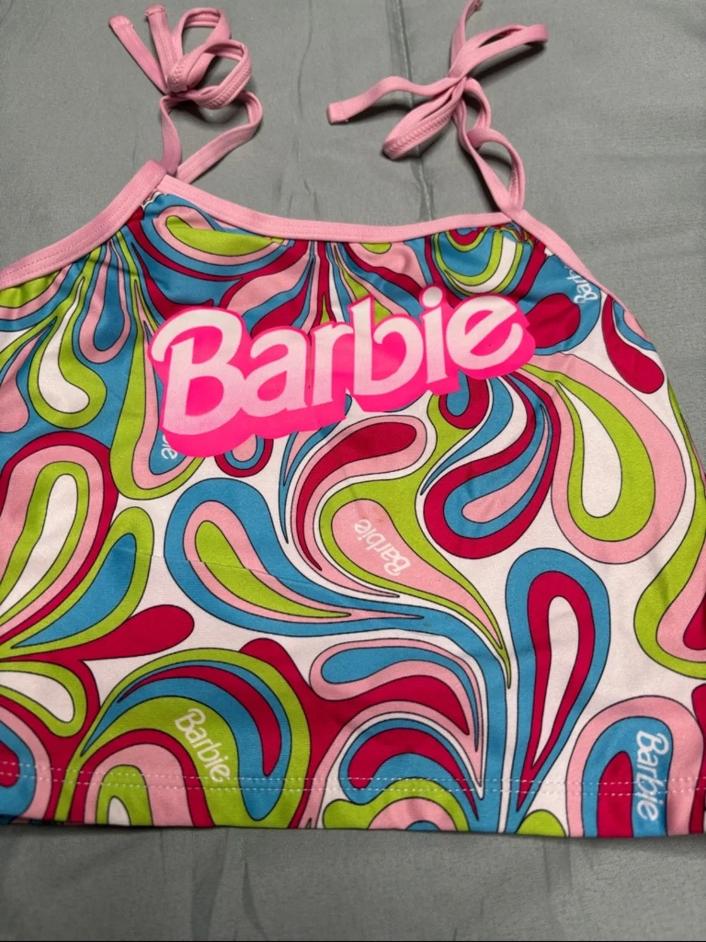 Barbie Pink Multicolor Swirl Cami